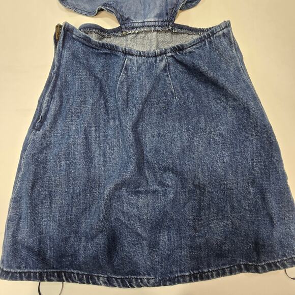 Show Me Your Mumu City Cut Out Dress in Deep End - Picture 8 of 13